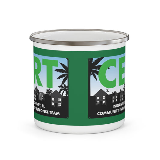 CERT GM Enamel Camping Mug