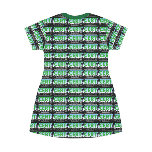 CERT GM T-Shirt Dress (AOP)