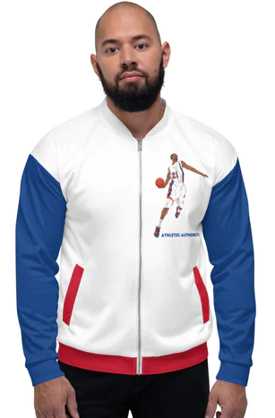 Athletic Authority " Basketball Slam" Unisex Bomber Jacket