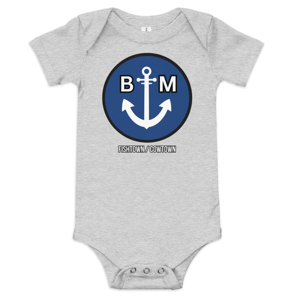 BRIXHAM BM Baby short sleeve one piece