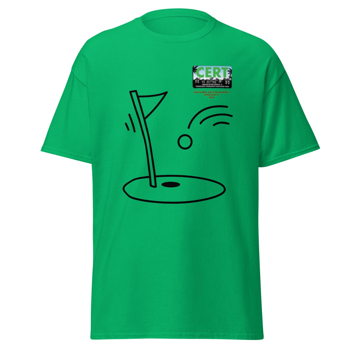 CERT Golf Cotton classic tee