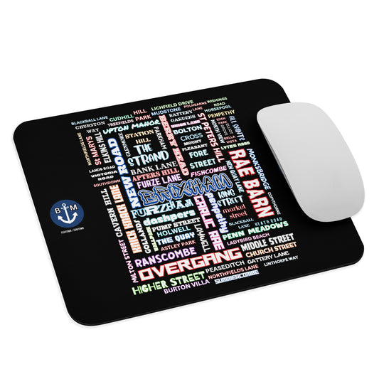 BRIXHAM BM Streets colour Mouse pad