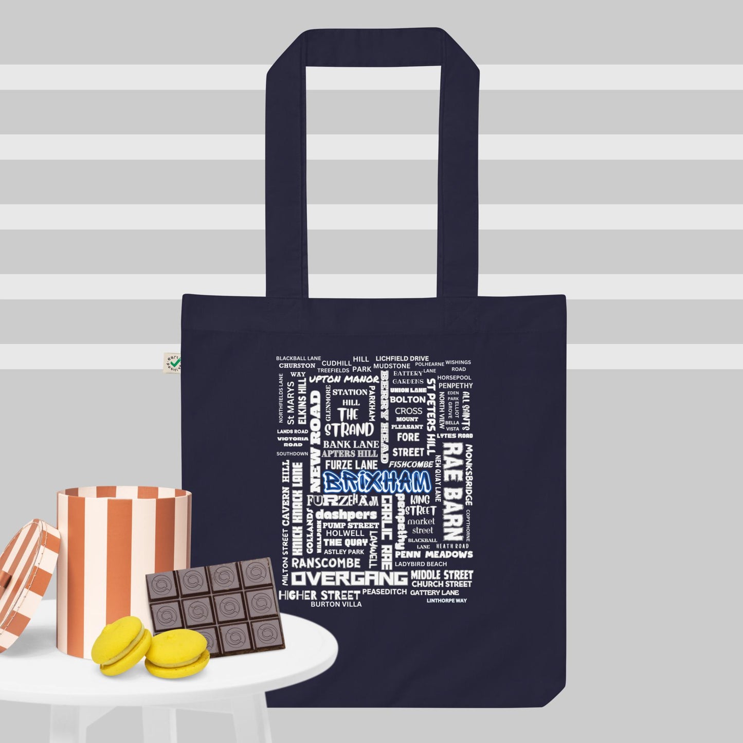 BRIXHAM BM Streets Organic fashion tote bag