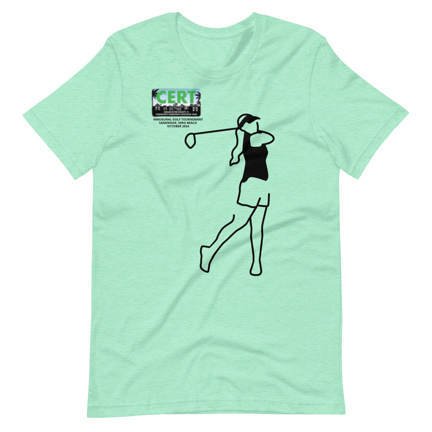 CERT GOLF COTTON WOMENS t-shirt