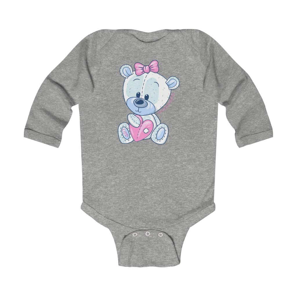 Teddylicious "Lizzi" Baby Long Sleeve Onesie