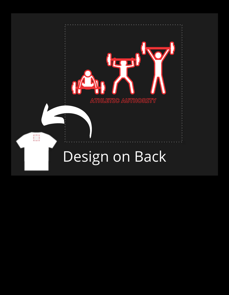 Athletic Authority "Clean & Jerk" Unisex Tri-Blend Short sleeve t-shirt