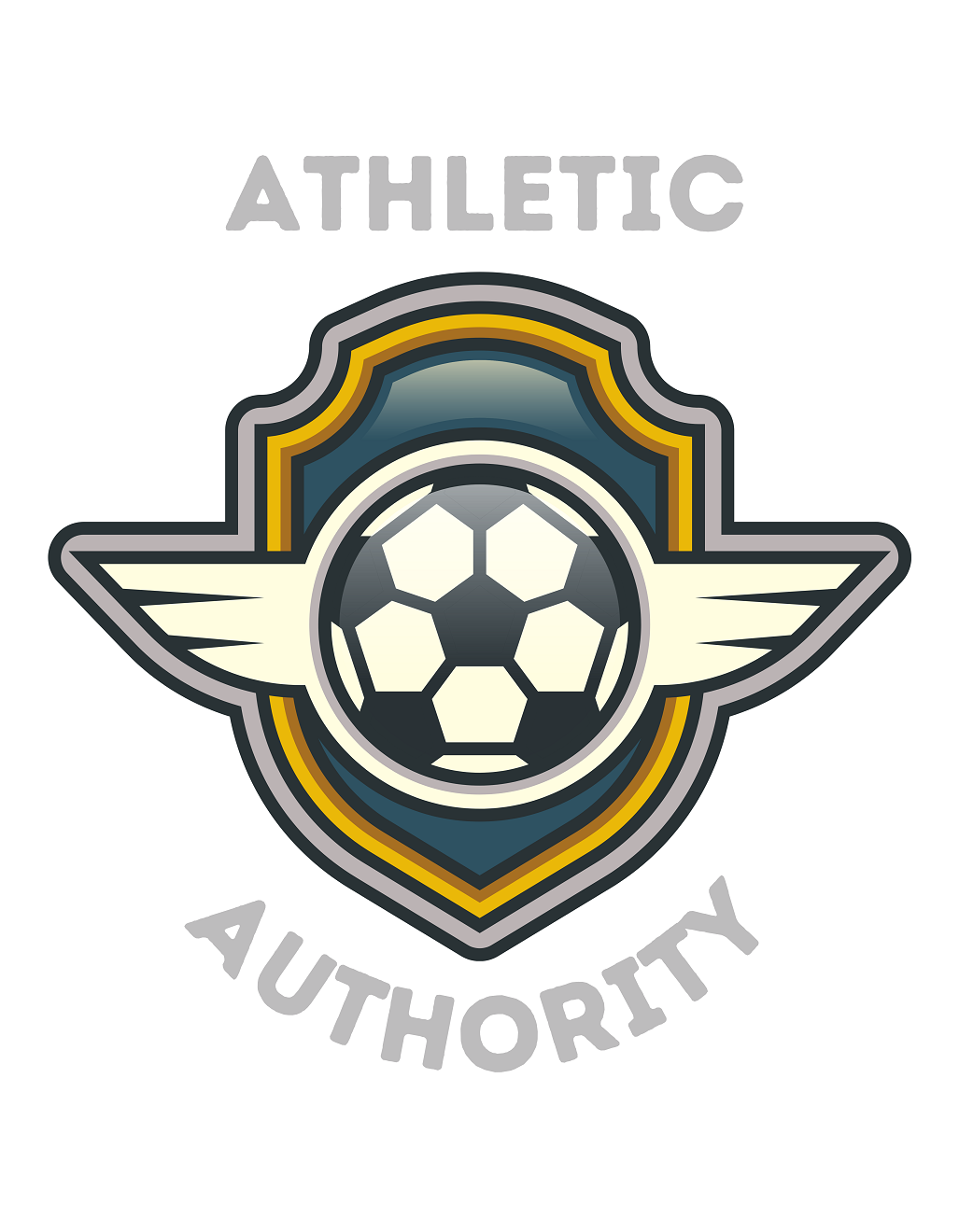 Athletic Authority "Soccer Crest" Unisex Hoodie