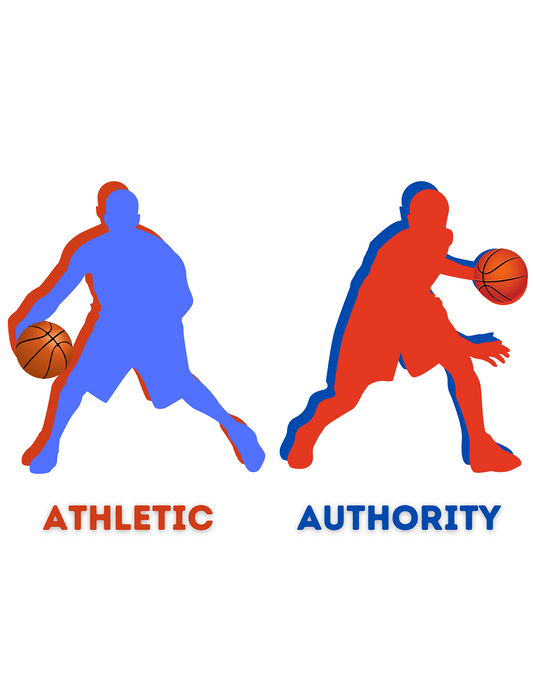 Athletic Authority "Basketball Crossover" Unisex Tri-Blend Short sleeve t-shirt