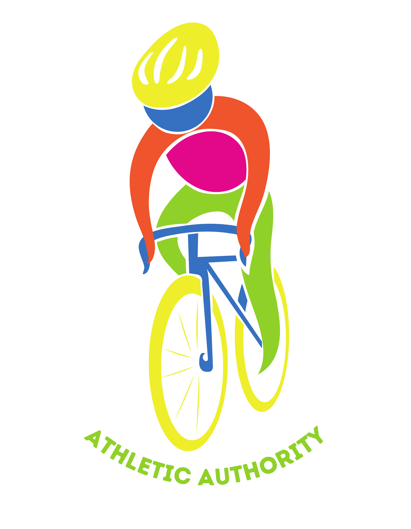 Athletic Authority "Cycling Neon" Unisex Tri-Blend Short sleeve t-shirt