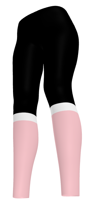 Athletic Authority  "Pink Socks" Leggings