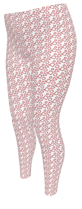 Athletic Authority  "Geo" Leggings