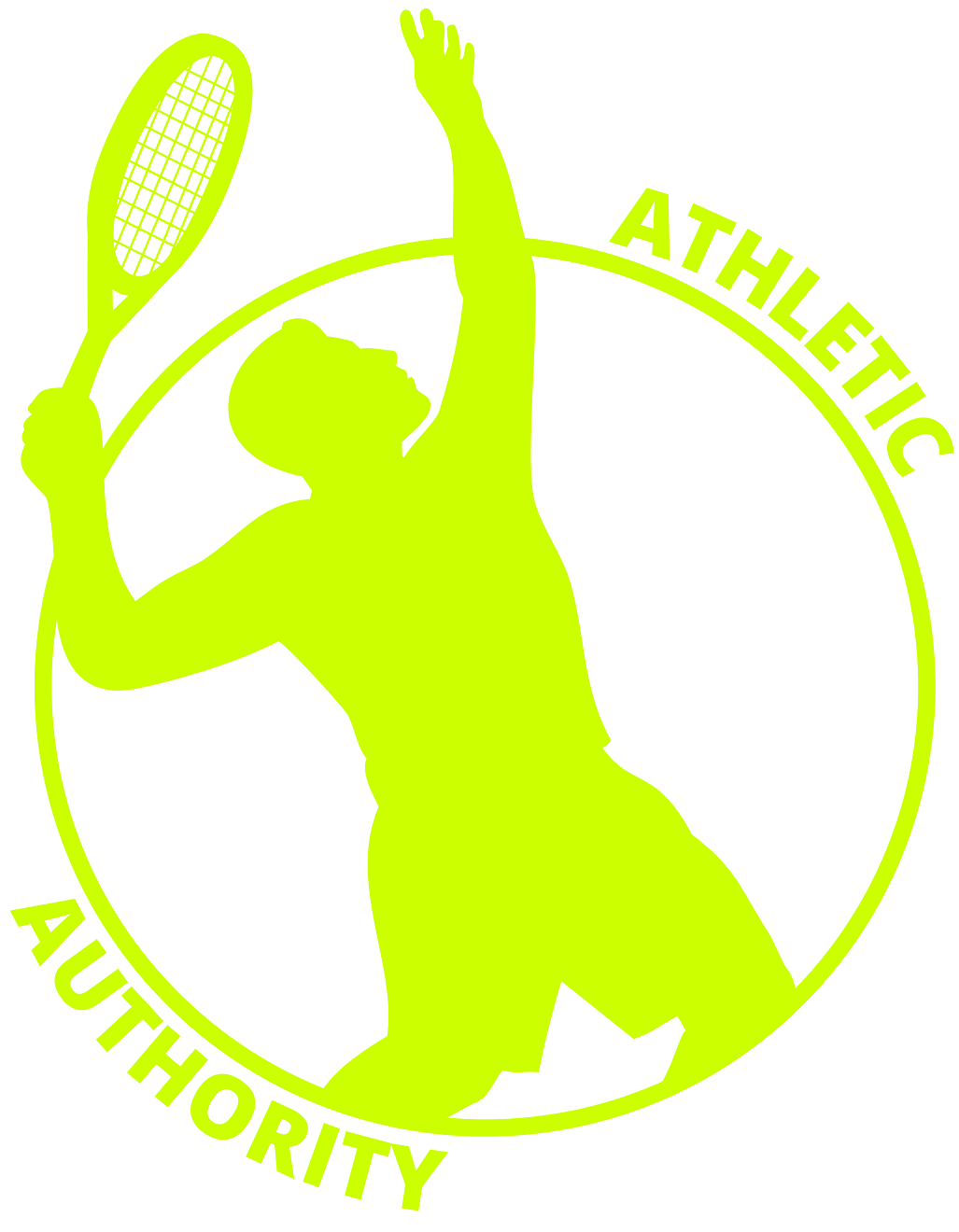 Athletic Authority "Tennis Neon" Unisex Tri-Blend Short sleeve t-shirt