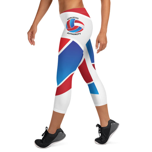 Athletic Authority "Volley" Capri Leggings