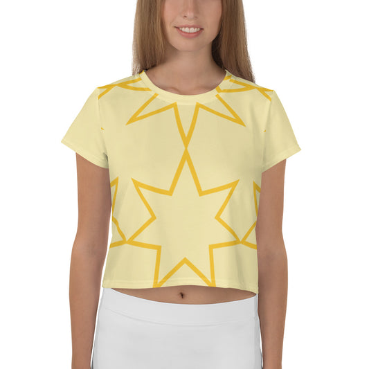 Athletic Authority "Star Burst" Crop Tee