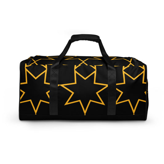 Athletic Authority "Star Burst Black" Duffle Bag