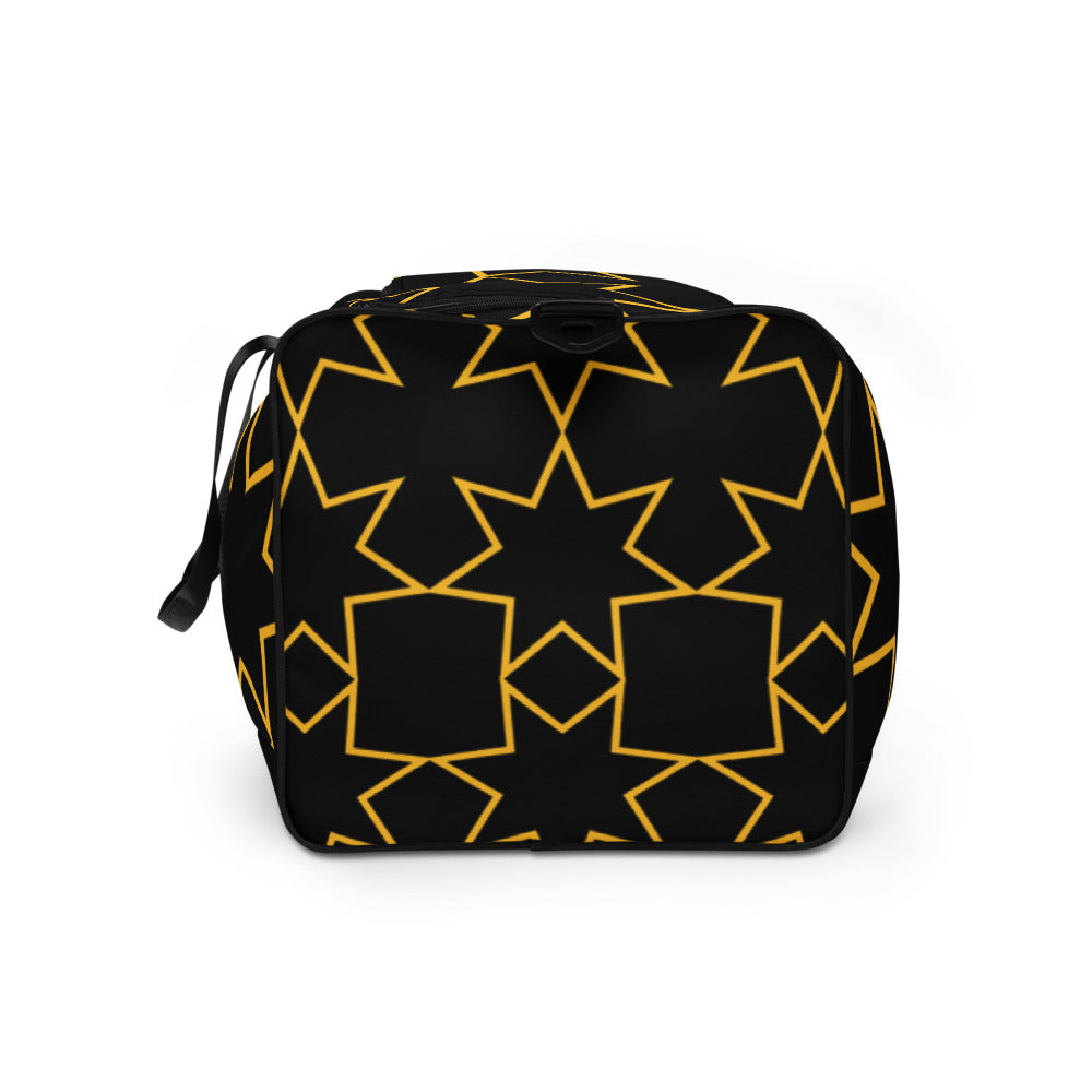 Athletic Authority "Star Burst Black" Duffle Bag