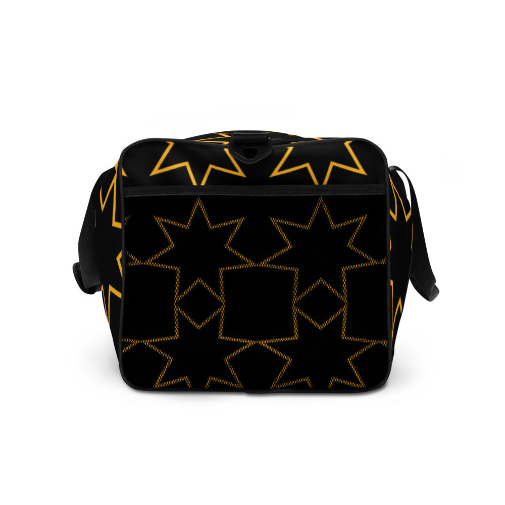 Athletic Authority "Star Burst Black" Duffle Bag