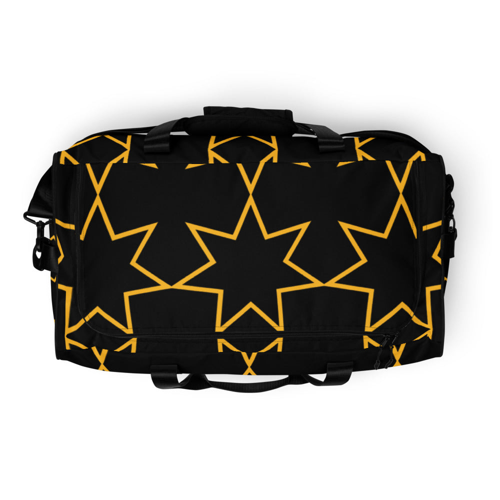 Athletic Authority "Star Burst Black" Duffle Bag