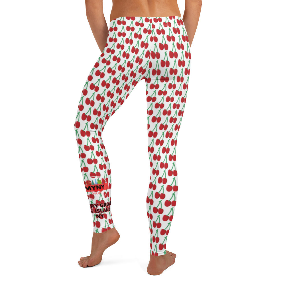 MYNY Hub "Cherry Grove, NY" White Leggings
