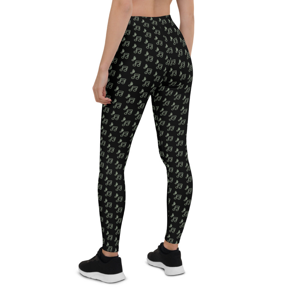 Athletic Authority "Musical Notes" Leggings