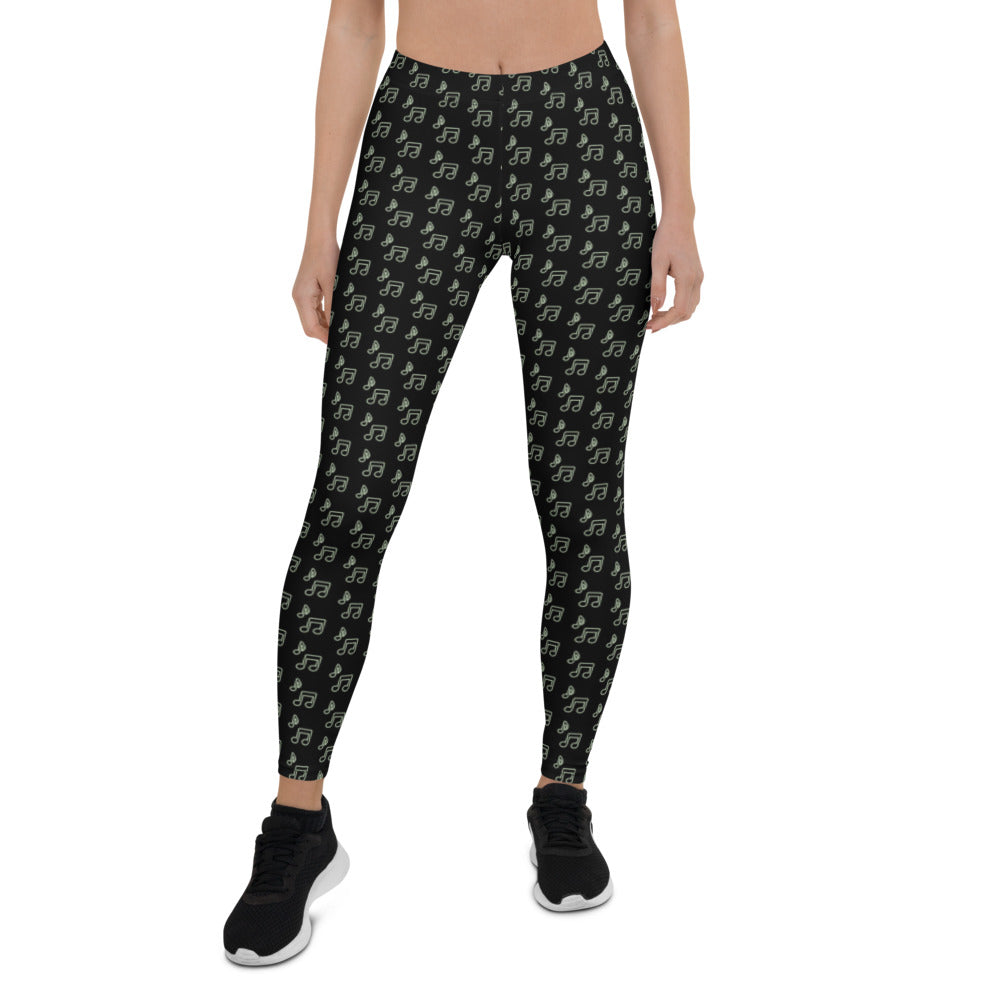 Athletic Authority "Musical Notes" Leggings
