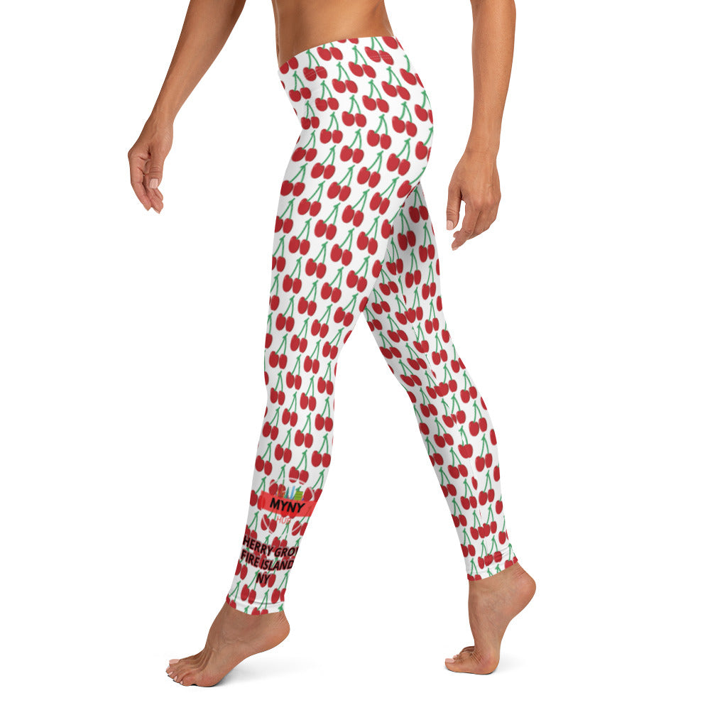 MYNY Hub "Cherry Grove, NY" White Leggings