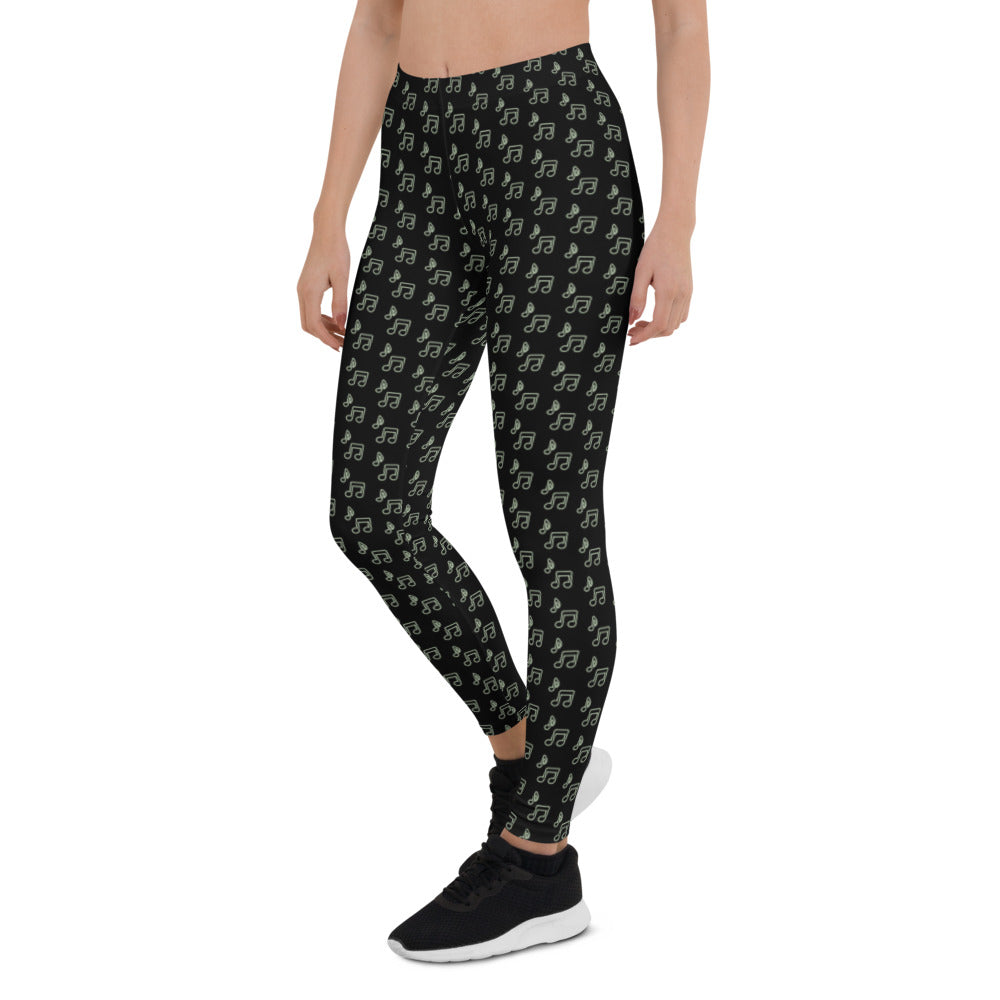 Athletic Authority "Musical Notes" Leggings