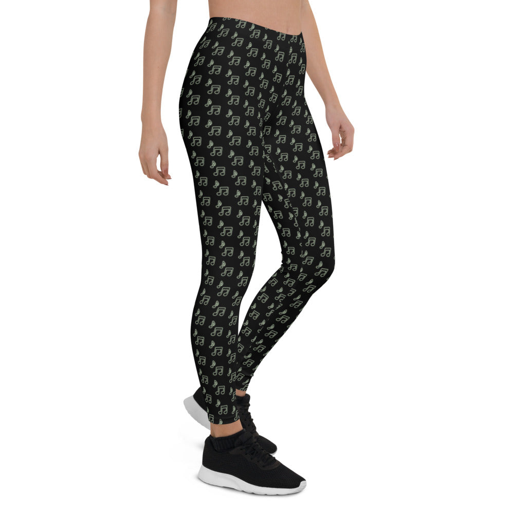 Athletic Authority "Musical Notes" Leggings