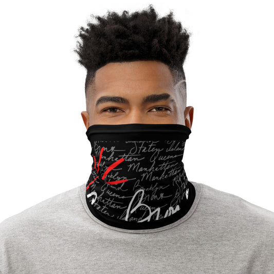 MYNY Hub NYC "5 Boroughs" Neck Gaiter front