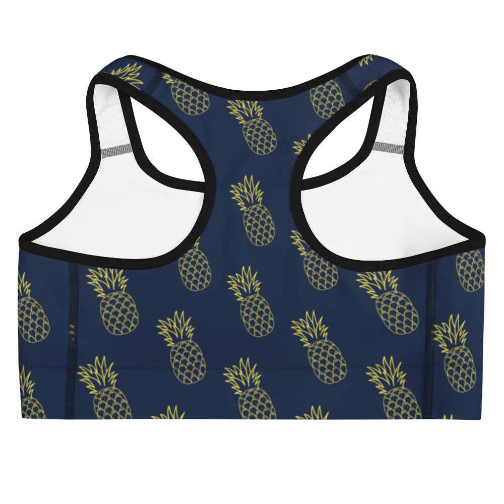 Athletic Authority "Pineapple" Sports Bra