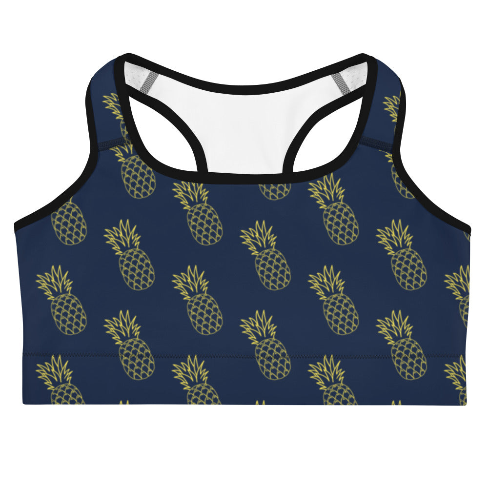 Athletic Authority "Pineapple" Sports Bra
