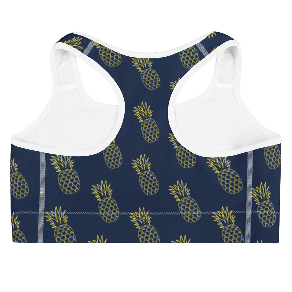 Athletic Authority "Pineapple" Sports Bra