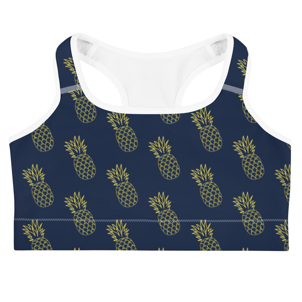 Athletic Authority "Pineapple" Sports Bra