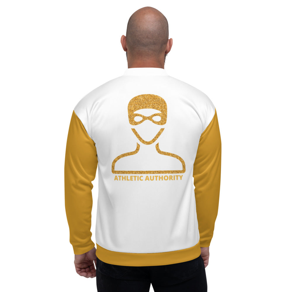Athletic Authority " Swimming Gold" Unisex Bomber Jacket