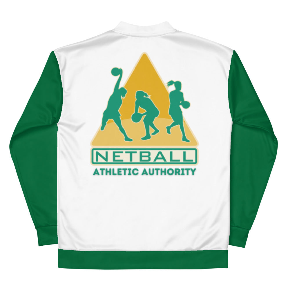 Athletic Authority " Netball" Unisex Bomber Jacket