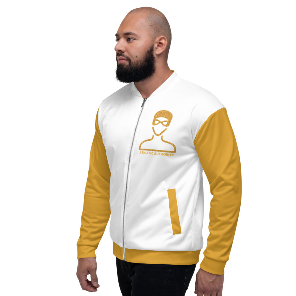 Athletic Authority " Swimming Gold" Unisex Bomber Jacket