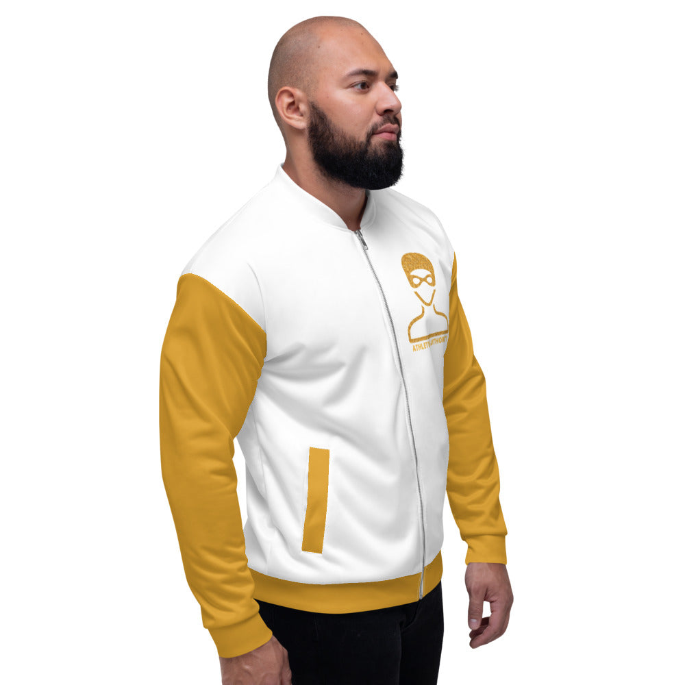 Athletic Authority " Swimming Gold" Unisex Bomber Jacket