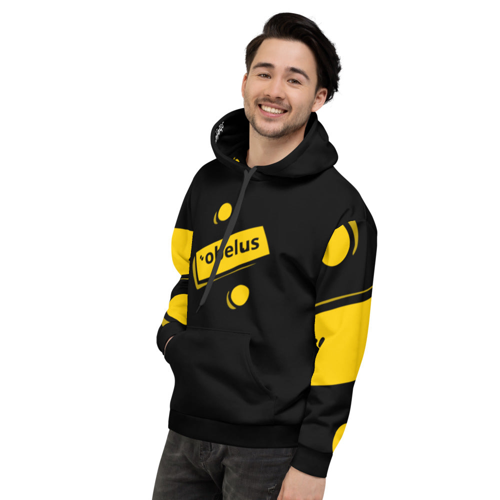 Word Nurd "Obelus" Hoodie left side