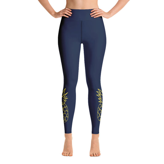 Athletic Authority  "Pineapple" Yoga Leggings