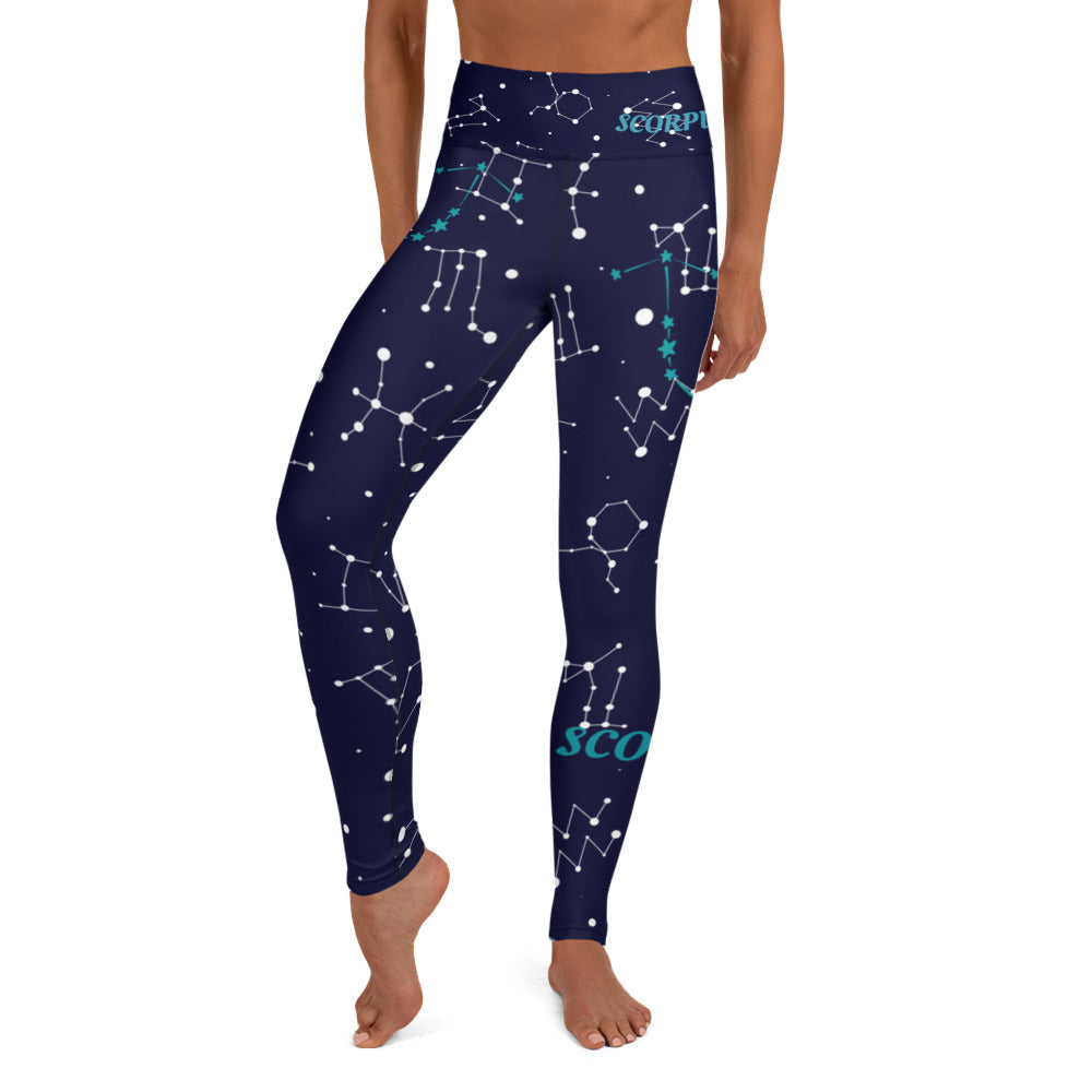 Athletic Authority "Zodiac  Scorpio" Yoga Leggings