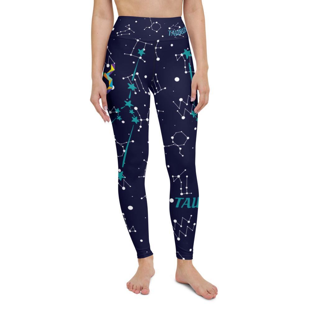 Athletic Authority "Zodiac Taurus" Yoga Leggings