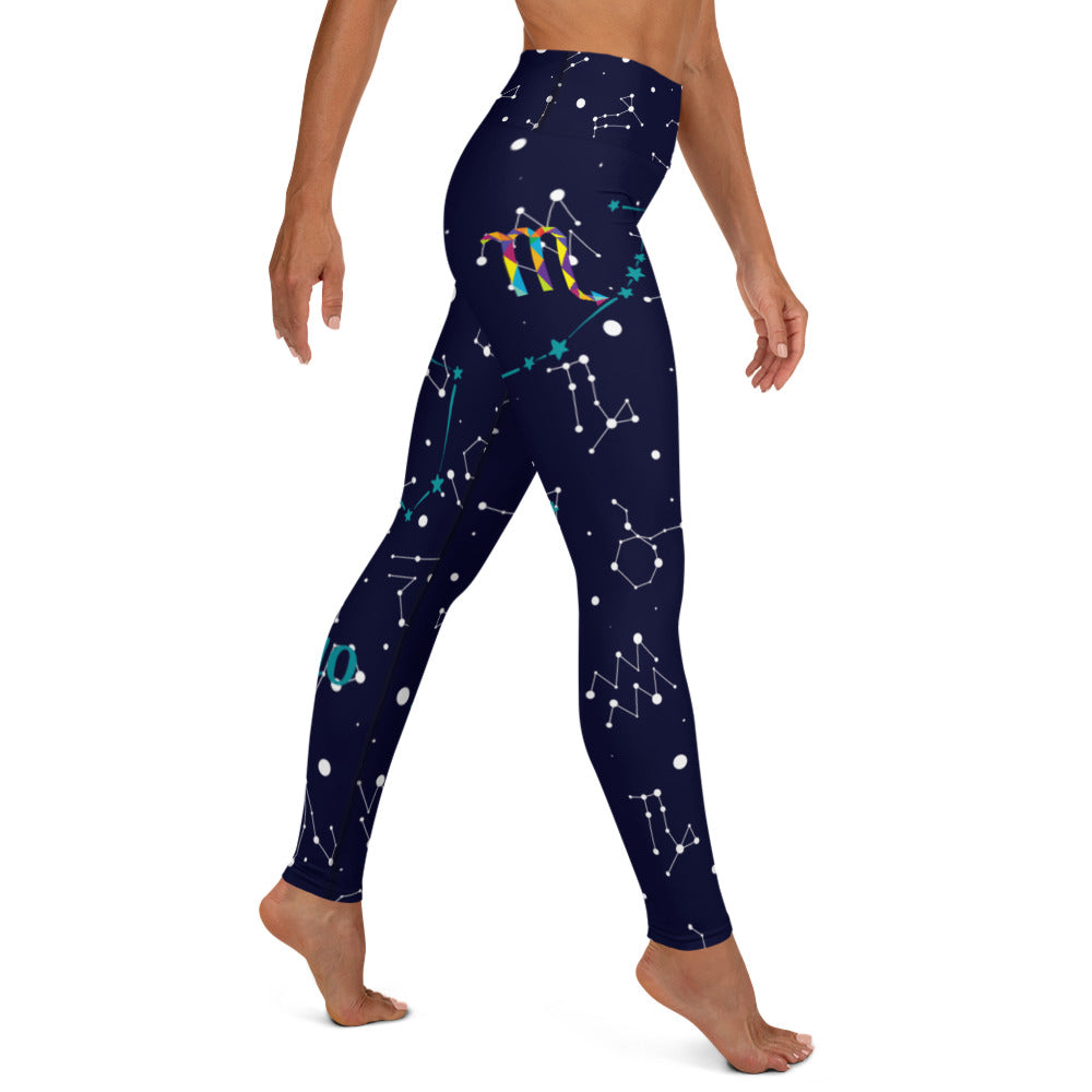 Athletic Authority "Zodiac  Scorpio" Yoga Leggings