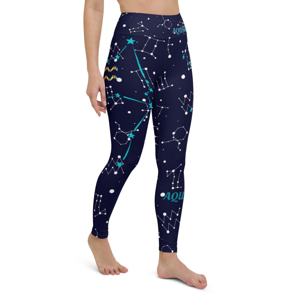 Athletic Authority "Zodiac Aquarius" Yoga Leggings