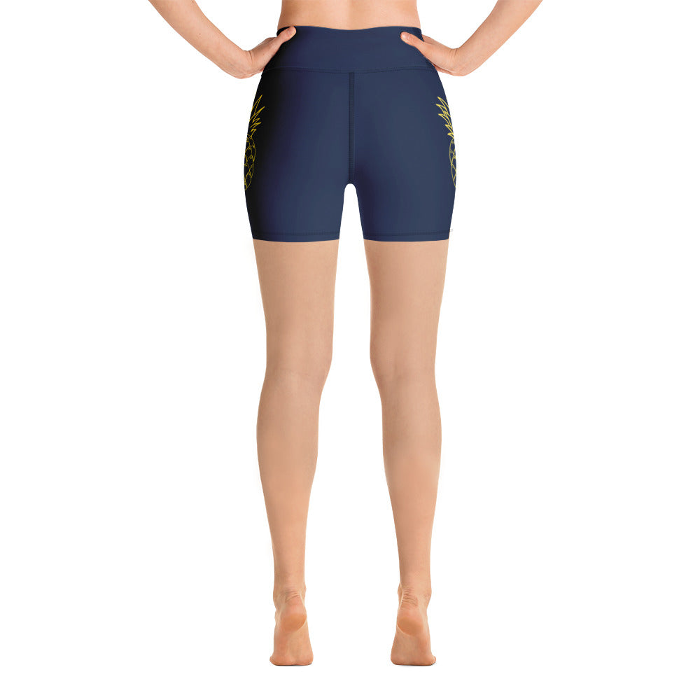 Athletic Authority "Pineapple" Yoga Shorts