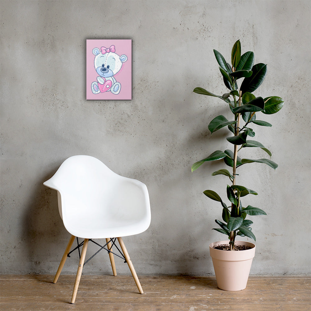 Teddylicious "Lizzi" Canvas wall art