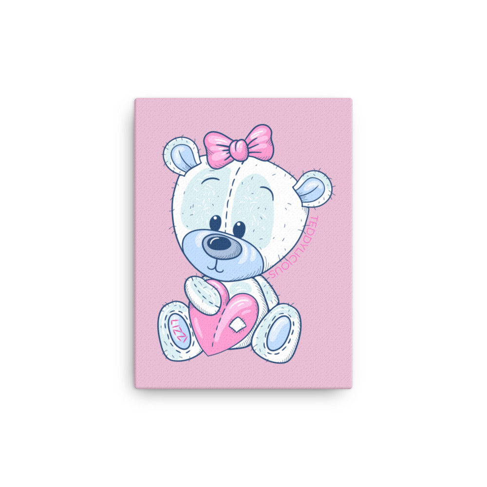 Teddylicious "Lizzi" Canvas wall art