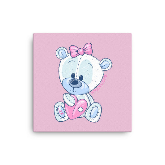 Teddylicious "Lizzi" Canvas wall art
