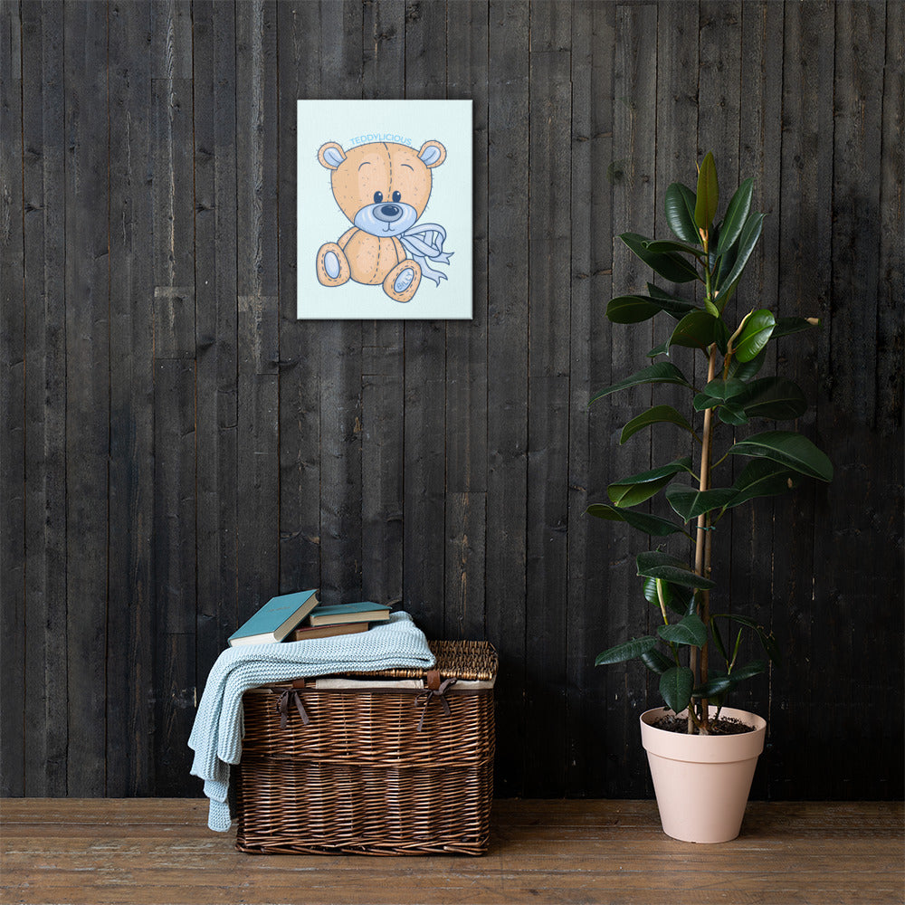 Teddylicious "Billy" Canvas wall art