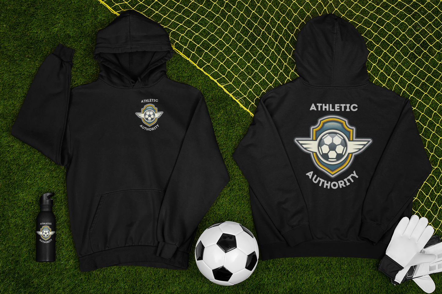 Athletic Authority "Soccer Crest" Unisex Hoodie