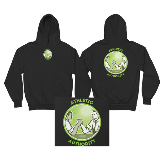Athletic Authority "Arm Wrestle" Unisex Lightweight Hoodie